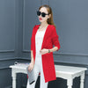 spring new women's long sleeves Suits jacket ladies blazers woman office jacket with Cap plus size Clothing