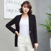 2022 summer velvet blazer women long sleeve ladies blazers feminino  formal work small suit women gold button