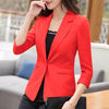 women's sleeves thin section short paragraph summer new linen casual Slim large size small suit