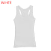 Sexy Women Low-cut Basic Backless T-shirt Fashion Lady Tank Top Solid Comfortable Cotton Sleeveless Camisole Top Vest