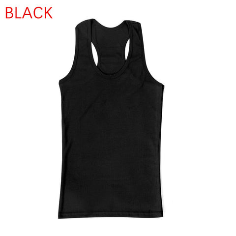 Sexy Women Low-cut Basic Backless T-shirt Fashion Lady Tank Top Solid Comfortable Cotton Sleeveless Camisole Top Vest
