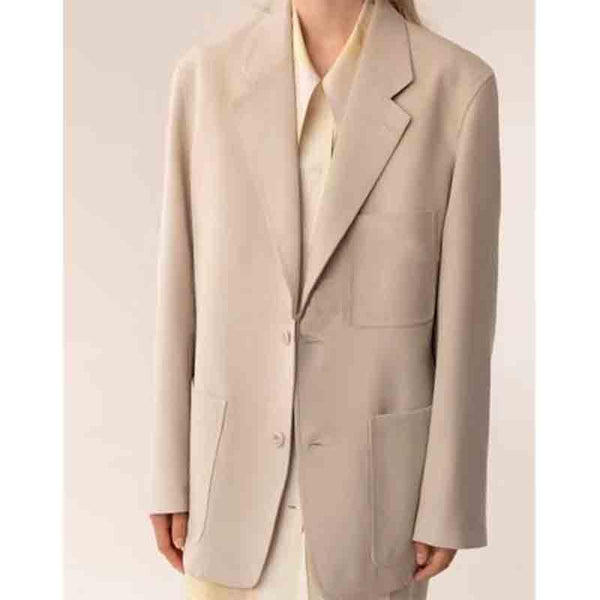 2022 Autumn Urban Casual Women's Wool Collar Slim Suit