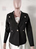 2023 Women Casual Suit Coat Business Blazer Long Sleeve Jacket Outwear Ladies Black pink Slim Blazer Coat