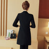 2023 Women Clothing Ladies Blazer Mid-Long Single Buckle Slim Suit jacket Business Office Clothing Elegant Suit A802