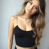 2022 New Fashion Women Sexy Crop Tops Solid Summer Camis Women Casual Tank Tops Vest Sleeveless Crop Tops blusas