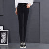2022 High Elastic Skinny Pencil Jeans Stretch Black Jeans Spring Vintage High Waist Autumn Denim Spring Pants Jeans