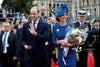 2022 Kate Middleton Princess Solid Blue Dress Sheath OL Office Ladies Dresses
