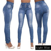 2022   Woman Denim Pencil Pants Top Brand Stretch Jeans High Waist Pants Women High Waist Jeans