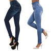 2022   Woman Denim Pencil Pants Top Brand Stretch Jeans High Waist Pants Women High Waist Jeans