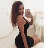 est  Women's Bandage Bodycon Sleeveless Evening Party Club Mini Dress Open Breast Solid Sexy Dress