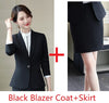 2022 Professional Business Suits Women Work Wear With Tops And Skirt Ladies Office Blazers & Jackets Sets Spring Autumn