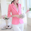 2023 Spring Autumn Korean long-sleeved small Suit Jacket Women Elegant Casual Suits Coat Women's Sky Blue Suits Blazers F212