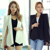 2022 Spring Women Long Sleeve Lapel Cape Blazer Coat Office Lady Casual Split Poncho Jacket Cloak Coat Blazer Suit