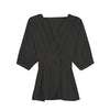 2023 Summer Women Special Design Elegant Chiffon Blouse Slim Shirt Korean Solid Casual Short Sleeve White Shirt Tops