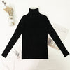 2019 Womens Winter Sweaters Tops Turtleneck Sweater Women Thin Pullover Jumper Knitted Sweater Pull Femme Hiver Truien Dames New