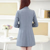 2023 spring and autumn  women's large size Slim leisure suit jacket