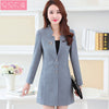 2023 spring and autumn  women's large size Slim leisure suit jacket