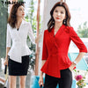 2022 spring autumn half sleeve women's jacket woman blazer femme mujer women blazers and jackets womens feminino Plus size