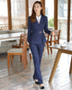 2022 Autumn Elegant Women Skirt Suits Ladies Set Office Wear Slim Striped Woman Long Sleeve Blazer Suit OL 2 Piece Sets