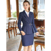 2022 Autumn Elegant Women Skirt Suits Ladies Set Office Wear Slim Striped Woman Long Sleeve Blazer Suit OL 2 Piece Sets