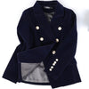2023 Autumn Velvet Blazer OL Formal Small Suit jacket Women Slim Long Sleeve ladies Blazers feminino Women Gold Button*