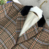 2023 Autumn Winter French V Neck Single Button Blazer wool Women Coat