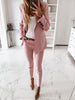 2022 Blazer Jacket Women Autumn Casual Notched Collar Long Sleeve Work Suit Office Lady Solid Blazers Jackets Plus Size