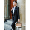2022 Career Womens Two-piece Sets Business Office Lady Suits Blazer + Elegant Skirt Wide Pants Blouse Formal Clothes