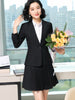 2022 Formal Skirt Suits Women Business Work Skirt And Blazer Two Pieces Set Blazer Female Preppy Style Clothing