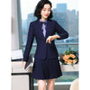 2022 Formal Skirt Suits Women Business Work Skirt And Blazer Two Pieces Set Blazer Female Preppy Style Clothing