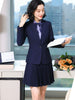 2022 Formal Skirt Suits Women Business Work Skirt And Blazer Two Pieces Set Blazer Female Preppy Style Clothing