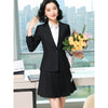 2022 Formal Skirt Suits Women Business Work Skirt And Blazer Two Pieces Set Blazer Female Preppy Style Clothing