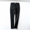 2022 High waist jeans Korean female grey legging washed denim pencil pants black women thin skinny jeans