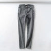 2022 High waist jeans Korean female grey legging washed denim pencil pants black women thin skinny jeans