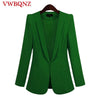 2022 Black Women Blazers And Jackets New Spring Autumn Casual Office Women Suits Slim Solid Female Jacket Plus Size 5XL