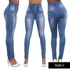 2022 Woman High Waist Jeans Slim Fit Sexy Skinny Hips Jeans Women Autumn Winter Pants  Female Clothing