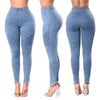 2022 Woman High Waist Slim Lifting Hip Jeans Skinny Denim Pencil Pants Spring Autumn Woman Clothing XS-2XL