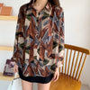 2023  Women Gothic Blouses Preppy Style Long Sleeve Streetwear Shirts Single Breasted Blusas Mujer