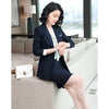 2022 Autumn Winter Designer Office Ladies Women Long Sleeve  Suits Dress Blazer Skirts 2 Pieces Sets Plus Size S-4XL Clothes