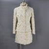 2022 Autumn Winter Suits Women Runway  Brand  Wool Tweed Blazer Jacket Tops Mini Skirt 2 Piece Set