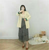 2022 Spring Autumn Suit Jackets Women's Retro Long Skirts Two-piece Suit Summer Blazers Coats M256