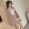 2022 Spring Autumn Women Clothes Sets All-matched Mini Skirts Blazers Set Striped Female Suit Outfit 3pcs