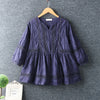 2023 Spring Women Shirt Literary Fresh Hollow out Embroidery Pullover Cotton and linen O-Neck Blouse Women