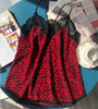 2022 New Women Leopard Camis Summer Sleeveless Lace Patchwork V Neck Ladies Sexy Viscose Tops Female Vest Tank top