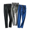 2022 Sexy Skinny Cross Lacing up High Waist Pencil Jeans Women Slim Fit Stretch Denim Pants Full Length Denim Tight Trousers