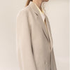 2023 Spring and Autumn Urban Casual European and American Style Women's Wool Long-sleeved Small Suit