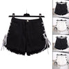 2022 Summer Demin Jeans Short Pants Women Washed Plus Size Casual Ladies Sexy Shorts Female Lace Up Bandage Shorts