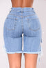 2022 Summer Women Big Hole Beggar Stretch Denim Shorts Ripped Distressed High Waist Demin Jeans Female Street Style Short Jeans