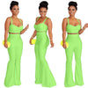 2023 Women Sets Summer Tracksuits Strap Top+Pants Suit Two Piece Set Night Club Party Elegant Sporty Casual 2 pcs Street GL8892