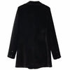 2023 autumn Blazer Women Velvet Suit Slim office lady v-neck double breasted small suit
